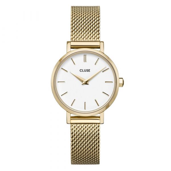 CLUSE | Boho Chic Petite - Mesh Goud/Wit